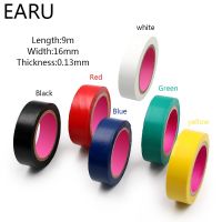 Color Electrical Tape PVC Wear-resistant Flame Retardant Lead-free Insulating Waterproof Eletrician White Black Red Blue Green Adhesives  Tape