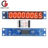 โมดูลจุดควบคุมหน้าจอหลอดดิจิตอลตัวเลข8จุดแบบ Max7219 Led สำหรับ Arduino