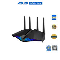 ASUS RT-AX82U AX5400 Dual Band WiFi 6 Gaming Router, PS5 compatible, Mobile Game Mode, ASUS AURA RGB, Lifetime Free Internet Security, Mesh WiFi support, Gear Accelerator, Gaming Port, Adaptive QoS, Port Forwarding