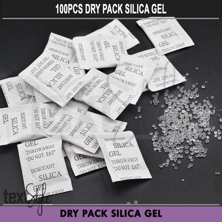 CONTAINERS.PH Dry Pack Silica Gel Packets Moisture Proof Moisture