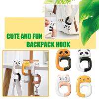 Cartoon Cute Student Bag Hook Portable Desktop Hanger Backpack Multifunctional Bag Hooks Hanger Foldable Y7M6