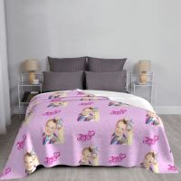 Jojo Siwa Dance Moms Blankets Flannel Spring/Autumn Portable Lightweight Throw Blankets for Sofa Bedroom Plush Thin Quilt