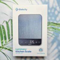 (Etekcity®) Luminary™ Kitchen Scale EKS-L221-SUS เครื่องชั่งดิจิตอล ชั่งน้ำหนักอาหาร สำหรับทำอาหาร เบเกอรี่ แบตเตอรี่แบบชาร์จไฟได้