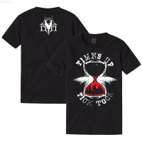 2023 New (สต็อกเพียงพอ) WWE Mens White Karrion Kross &amp; Scarlett Faith For The Fallen T-Shirt Times Up Tick Tock T-Shirt คุณภาพสูง size:S-5XL