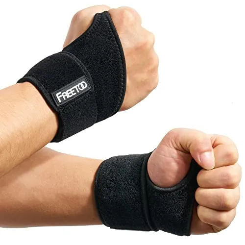 Pack Adjustable Sport Wrist Brace, Wrist Support, Wrist Wrap, Wrist Strap,  Hand Support, Carpal Tunnel Brace For Fitness, Arthritis Tendinitis Pain  Relief Suitable For Both Right And Left Hands