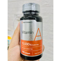 Horbaach Vitamin A 10000 IU 300 Softgels