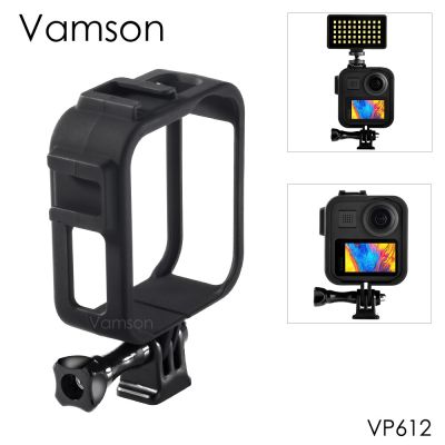 for Gopro MAX Panoramic Action Camera Frame Case Protective Plastic Cover Housing Shell Mount for Gopro Accessories VP612