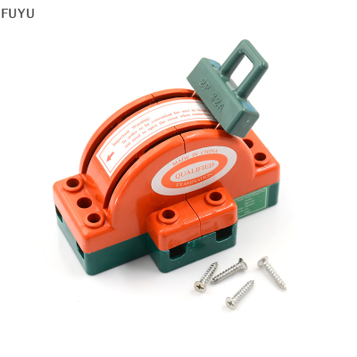 FUYU 32A AC 220V 2 POLE Double Throw DPDT Knife SAFETY DISCONNECT SWITCH