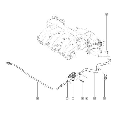 Spare Parts Accessories 14930-JA10A K5T46696 Carbon Canister Solenoid Valve for Nissan Altima Quest Murano Infiniti I35 Xterra Vapor Purge Valve