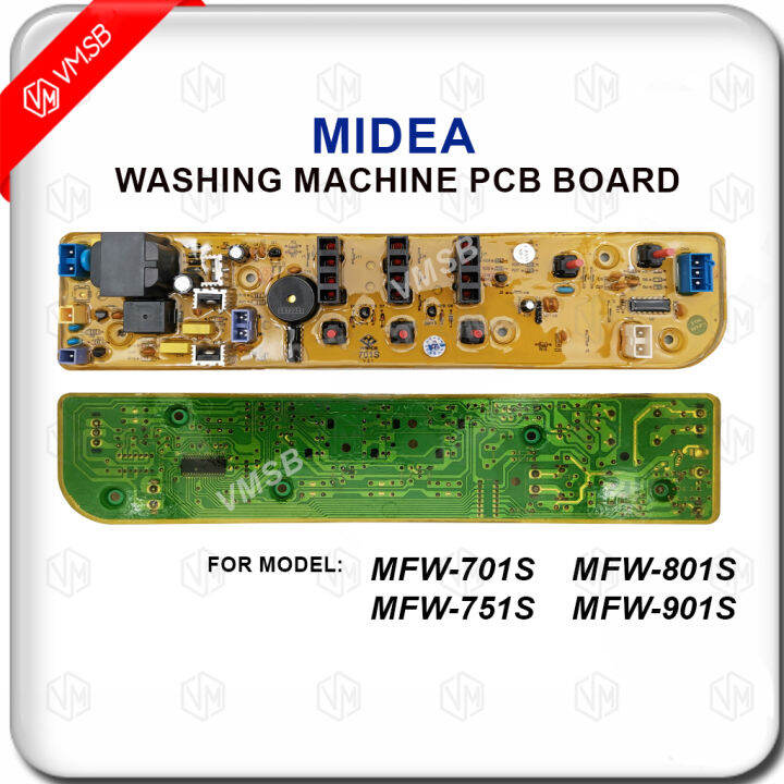 PCB BOARD MIDEA MFW701S / MFW751S / MFW801S / MFW901S Midea Washing