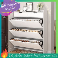 ชั้นวางรองเท้า ชั้นเก็บรองเท้า Shoe rack ตู้เก็บรองเท้า ตู้รองเท้า น้ำหนักเบา วัสดุไม้ MDF สวยหรูดูดี ชั้นวางรองเท้า