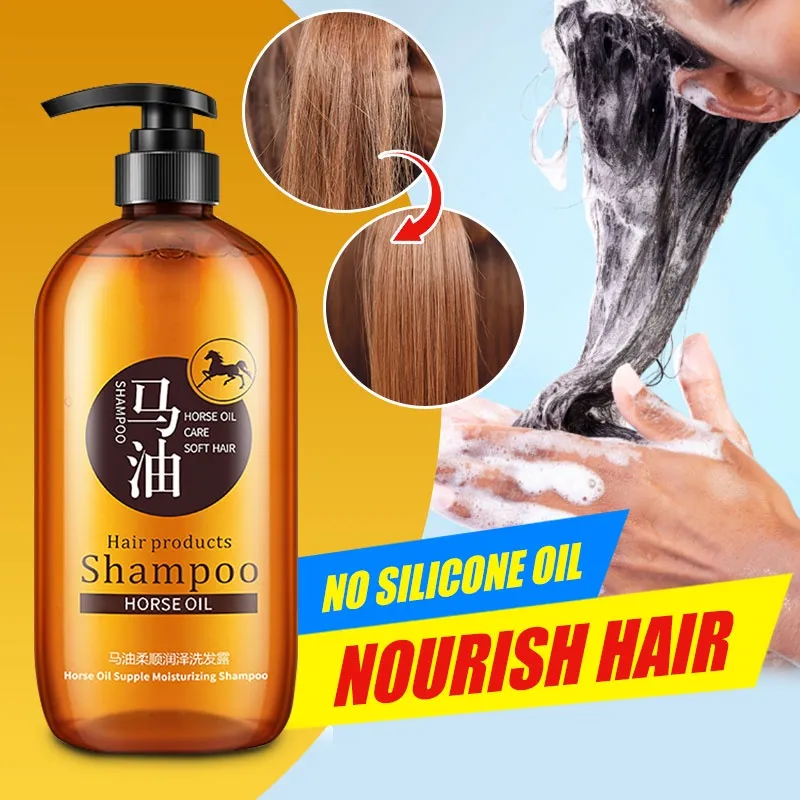 Shampoo ng kabayo and conditioner Hair Grower anti dandruff Oil control