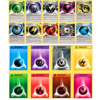 2021 Pokemon การ์ด20PCS เกม ENERGY Battle TAKARA TOMY Collection Shining ภาษาอังกฤษการ์ด Booster กล่องของเล่นเด็ก Children