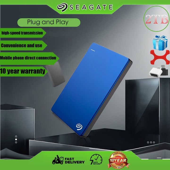 Seagate 1TB External Hard Drive Portable USB 3.0hard drive external