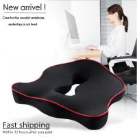 ✶ Premium Memory Foam Seat Cushion Coccyx Orthopedic Car Office Chair Cushion Pad for Tailbone Sciatica Lower Back Pain Relief