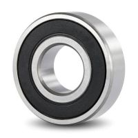 6201 RS ( 13 x 32 x 10 mm.) Special Ball Bearing ลูกปืนเม็ดกลม พิเศษ รูใน 13 มิล  ฝายาง = 1 ตลับ 6201-2RS/13