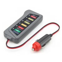 Car Battery Tester 12V Alternator State Check 6 LED Light Display Auto Diagnostic Tool Car Battery Tester