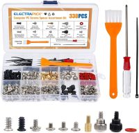 ELECTRAPICK 330ชิ้นฮาร์ดดิสก์ DIY มาเธอร์บอร์ด Riser สกรูคอมพิวเตอร์ประกอบเคสคอมพิวเตอร์พัดลมมือสกรูชุดเครื่องซักผ้า