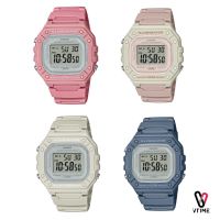 CASIO นาฬิกาข้อมือสายเรซินสีหวาน รุ่น W-218HC-2A W-218HC-4A W-218HC-4A2 W-218HC-8A