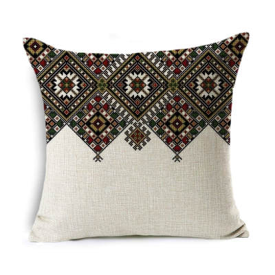 High Grade bohemian Cushion Cover Linen Ethnic retro totem Pattern Pillowcase Sofa Car Chair Home Decoration Pillows 45cm*45cm