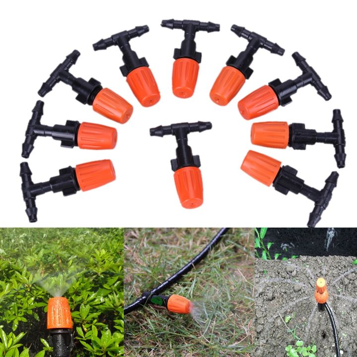 10pcs-atomization-nozzle-water-control-sprayer-diy-micro-drip-irrigation-plant-self-garden-mist-sprinkler-with-hose-connector