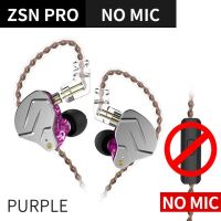 【Trusted】 ZSN PRO หูฟังอินเอียร์ไฮบริดหูฟัง,หูฟังเอียร์บัดเสียงเบส HIFI สำหรับ ZST ZS10 PRO AS10 ZSN CCA C10 C16 V80