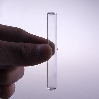 hot-sale-bkd8umn-lot-10-13x100มม-หลอดทดลองปากแบนติดผนังหนาก้นกลมสำหรับห้องปฏิบัติการทางเคมี