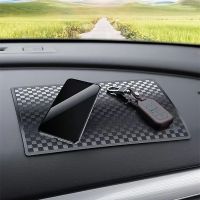 ﹉♝❡ Car Non-Slip Mat Auto Silicone Interior Dashboard Phone Anti-Slip Storage Mat Pads For Car Mobile Phone Car Accessories