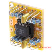 DONGLIONG Dual OP Amp แผ่นพรีแอมป์ DC ขยาย PCB สำหรับ NE5532 OPA2134 AD826 OPA2604