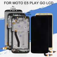 Catteny 5.84Inch For Motorola Moto E5 Play Go LCD With Touch Panel Screen Digitizer Assembly XT1920-15 Display With Frame