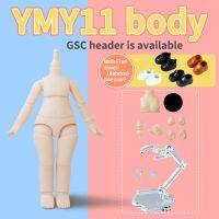 Ymy Ob11ตุ๊กตาขนาดปกติกับรองเท้าสำหรับหัว Gsc 12Bjd 1ชิ้น Obitsu 11ของเล่นทดแทน Repories Joint