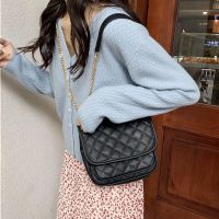 Fashion Quilted Chain Shoulder Messenger Bags Women Premium Leather Handbags Ladies Sling Crossbody Hobo Bag