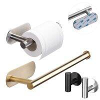 Bathroom Toilet Paper Holder Stainless Towel Holder Toilet Punch-free Roll Paper Holder Kitchen Hook Storage Holder Toilet Roll Holders