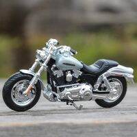 ♦✇☫ Maisto 1:18 Harley-Davidson 2009 FXDFSE CVO Fat Bob รถหล่อแบบคงที่โมเดลรถจักรยานยนต์ของเล่นงานอดิเรกของสะสม