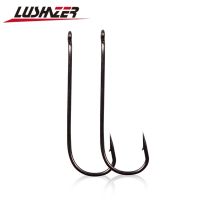 30pcs/lot jig hooks Carbon Steel Big Long Shank Fishing Hooks Sea Hook Pint Hook with Eyes with barb fishing accessories