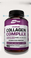 Nutriflair Multi Collagen Complex 2250mg - 180 Vegetable Capsules