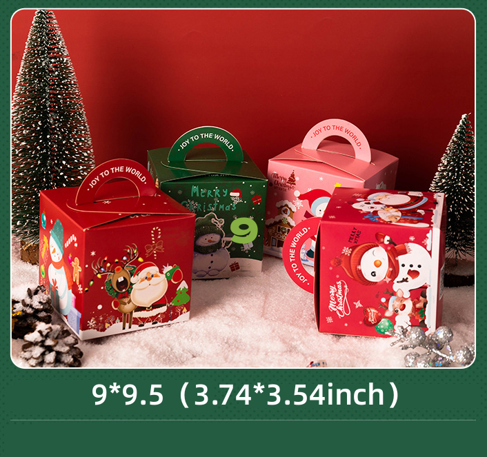 Christmas Apple Box Christmas Eve Packaging Box Gift Box Candy ...