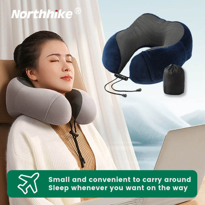 Northhike Portable U Shape Memory Foam Neck Pillow Travel Pillow Neck ...