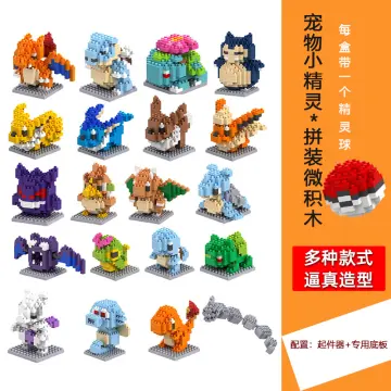Mini Figures Pokemon Rayquaza, Mini Building Blocks Pokemon