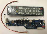 1 ชุด V29 รุ่นปรับปรุง RR8503 Universal LCD Controller Board TV เมนบอร์ด VGA/HDMI/AV/TV/USB รองรับ 8-42 นิ้ว