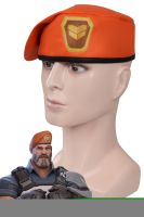 {AH Department Store}Brimstone หมวกเกม Valorant คอสเพลย์เครื่องแต่งกายอุปกรณ์เสริมชาย Berets Headwear สำหรับผู้ชายผู้ใหญ่ฮาโลวีน Masquerade Party บทบาทเล่น