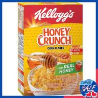 เคลล็อกส์คอร์นเฟลกส์ฮันนี่แอนด์นัต 200กรัม ✿ Kelloggs Honey and Nuts Cornflakes 200g.