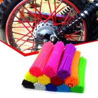 72pcs Motorcycle Dirt Bike For Honda CR CRF 125 250 450 230 F R X RX Wheel Rim Spoke Skins Covers Wrap Tubes Decor Protector Kit