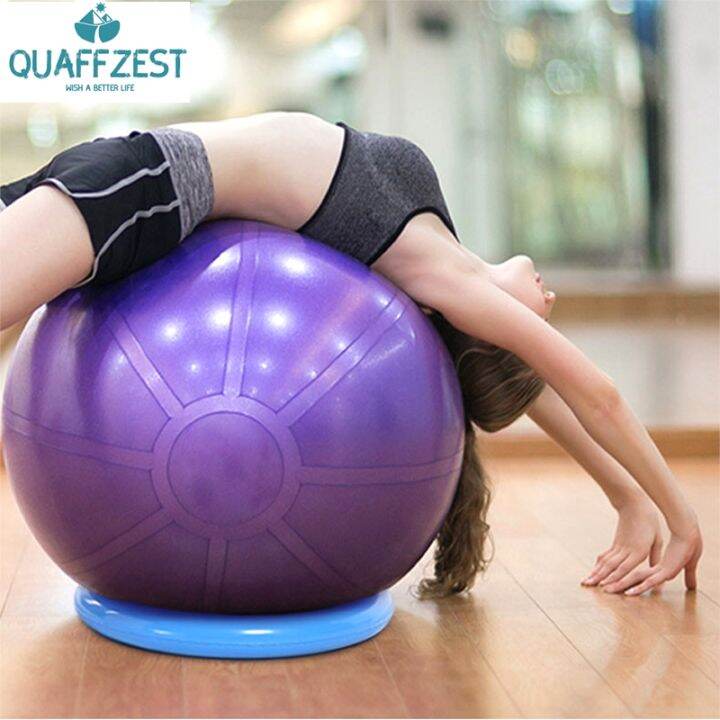 1pcs 43*6 CM Yoga Balls Seat Fixed Ring Positioning Fitness Sport Keep Balanced Stability Ball