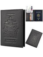 Canada Passport Holder Travel Wallet RFID Blocking Genuine Leather Travel Cover Case Card Holders