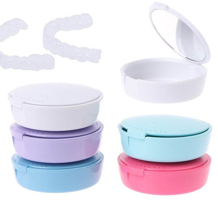 retainer braces ready to wear ABS Plastic Denture Box Braces Care Box