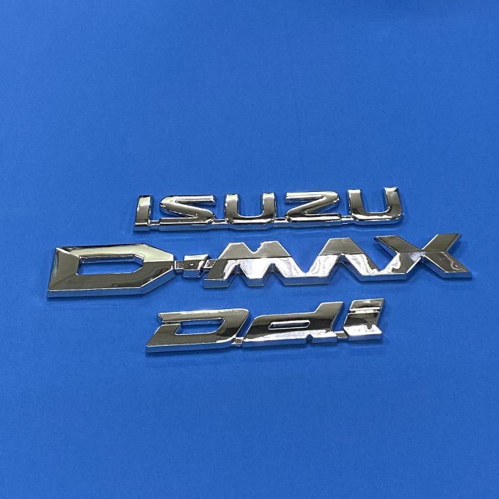 โลโก้-isuzu-d-max-ddi-ติดท้ายกระบะ-isuzu-d-max-2012-2019-ราคาต่อชุด-มี-3-ชิ้น