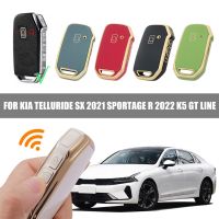 ▪ Remote Key Smart 5 Button Tpu Car Key Case Cover for Kia Telluride Telluride SX 2021 Sportage R 2022 K5 GT Line 2021 Seltos 2020