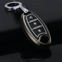 △♈ Zinc Alloy Leather Car Remote Key Case Cover For Nissan Qashqai J11 X-Trail t31 t32 Rogue Kicks Tiida Murano Note Juke Teana