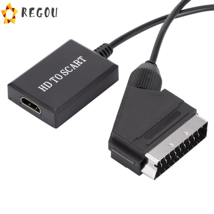 hd-1080p-hdmi-อินพุต-scart-เอาต์พุตวิดีโอตัวแปลงเสียงอะแดปเตอร์สำหรับ-crt-tv-vhs-เครื่องบันทึกวิดีโอ